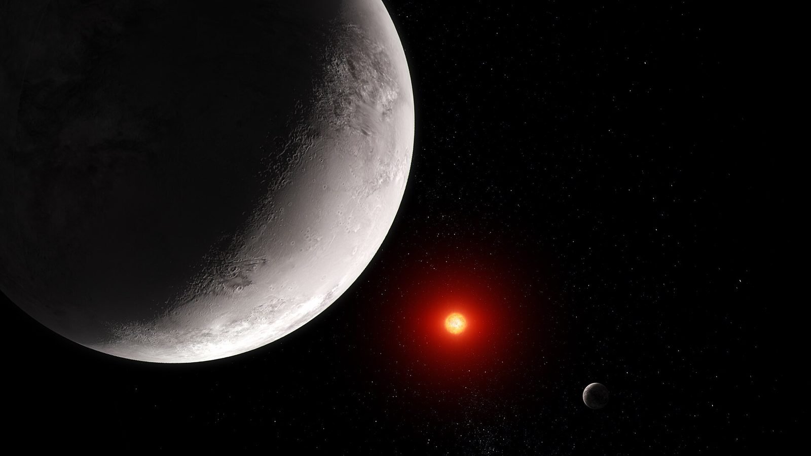 NASA artist’s concept of TRAPPIST-1 c