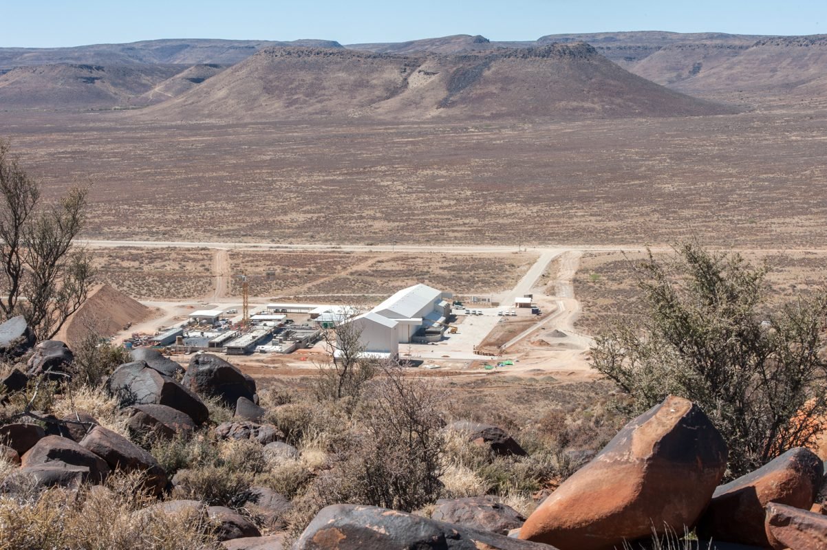 A radio-telescope facility in the Square Kilometre Array setting