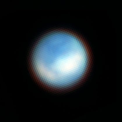 A processed NIRCam view of Europa