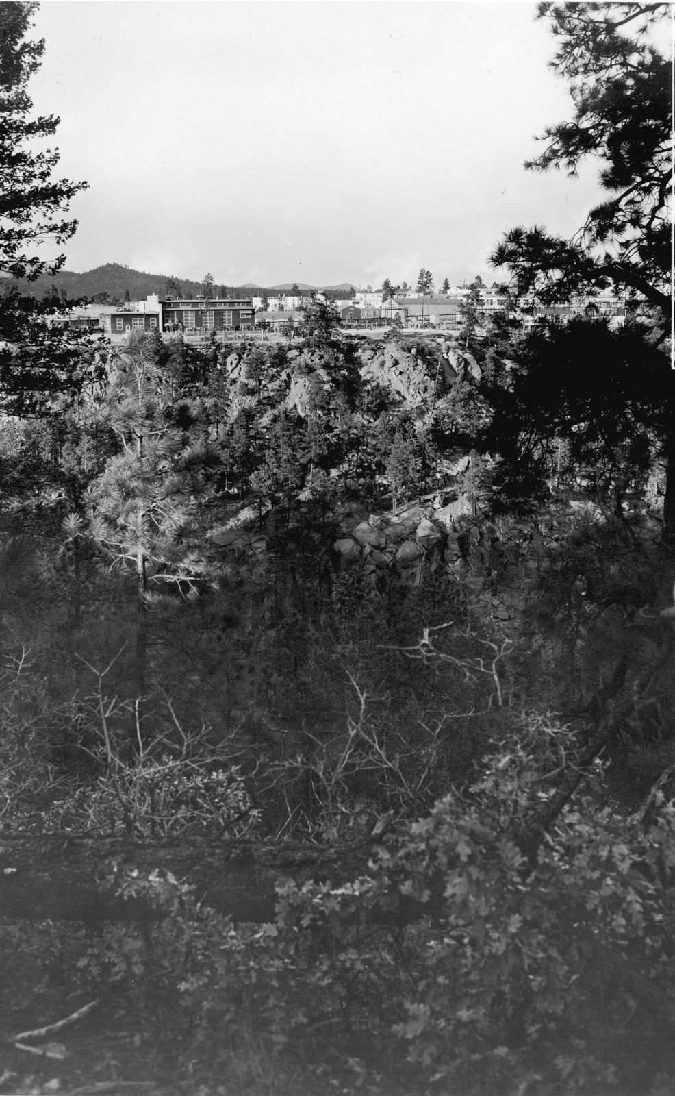 A Los Alamos technical-area view