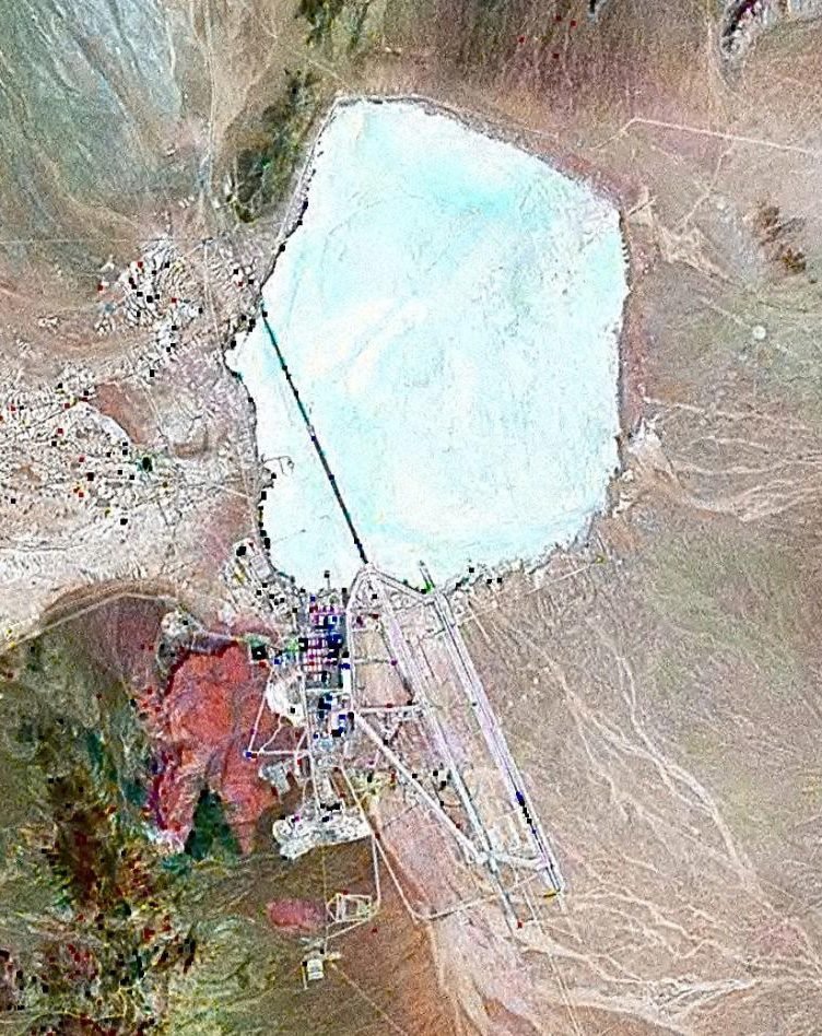 A Landsat-based view of the Area 51 setting
