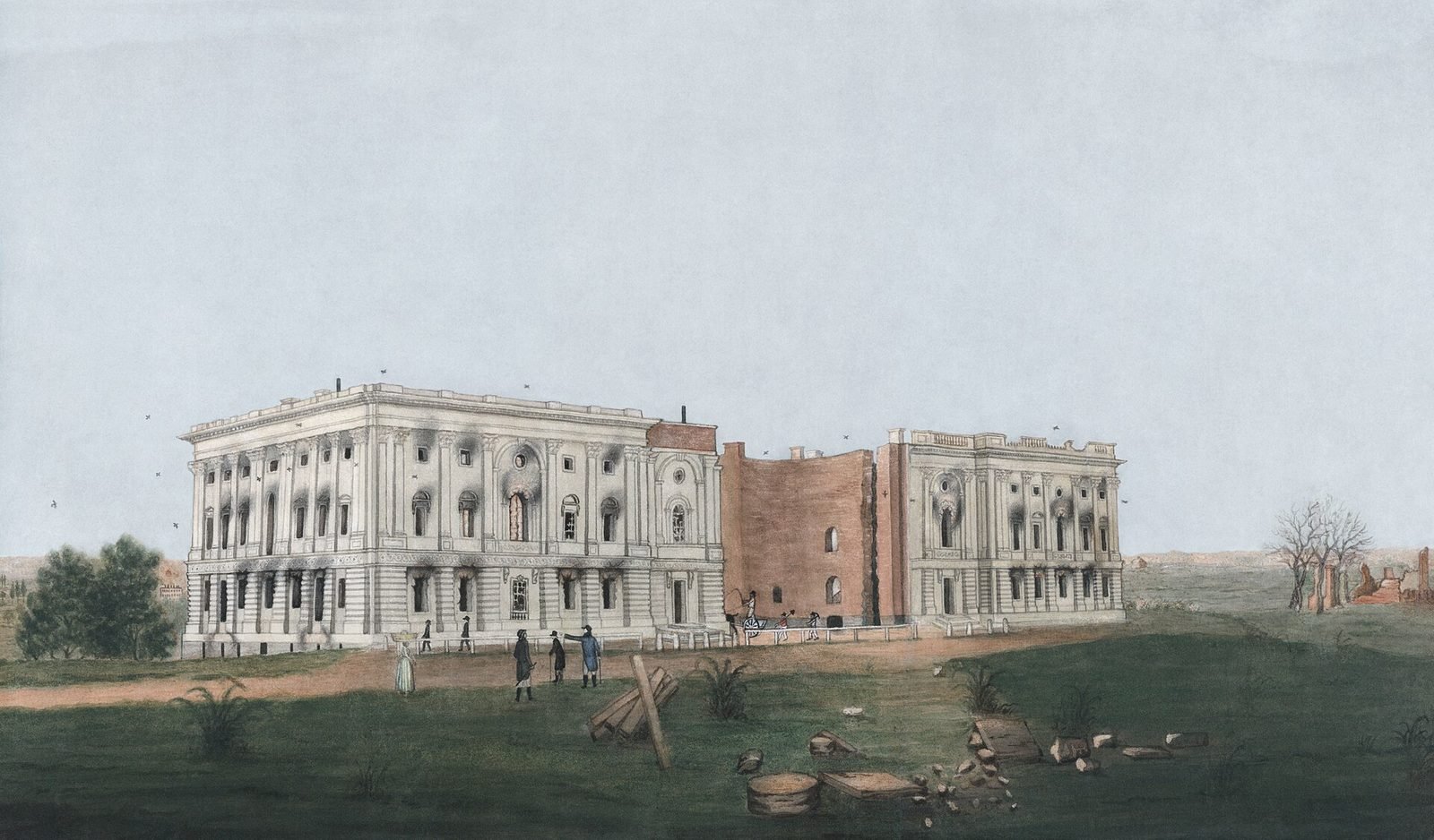 An early depiction of the Capitol