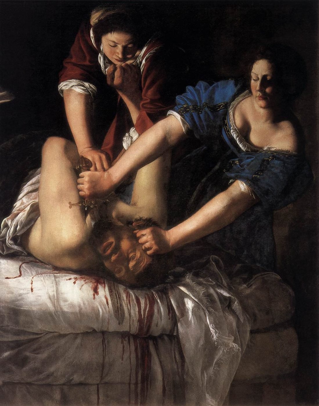 Artemisia Gentileschi, Judith Beheading Holofernes, about 1620, Uffizi, Florence