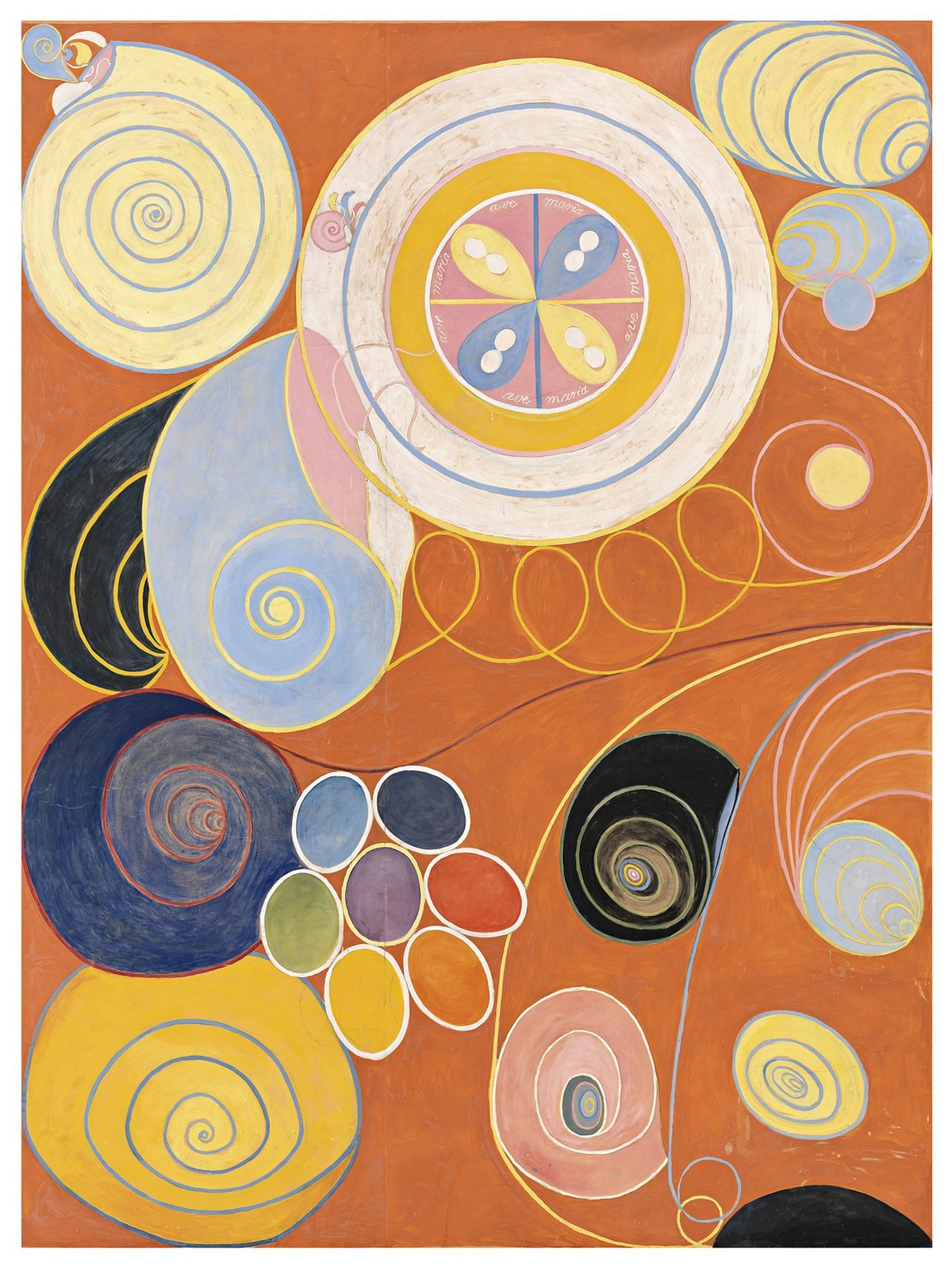 Hilma af Klint, The Ten Largest, No. 3, Youth, 1907