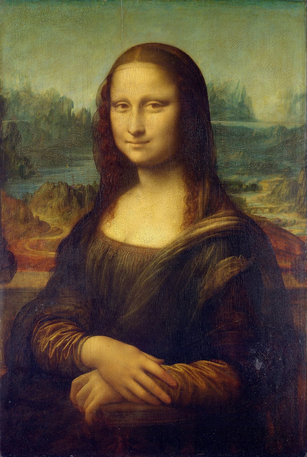 Leonardo da Vinci, Mona Lisa, about 1503–1519, oil on poplar, Louvre, Paris