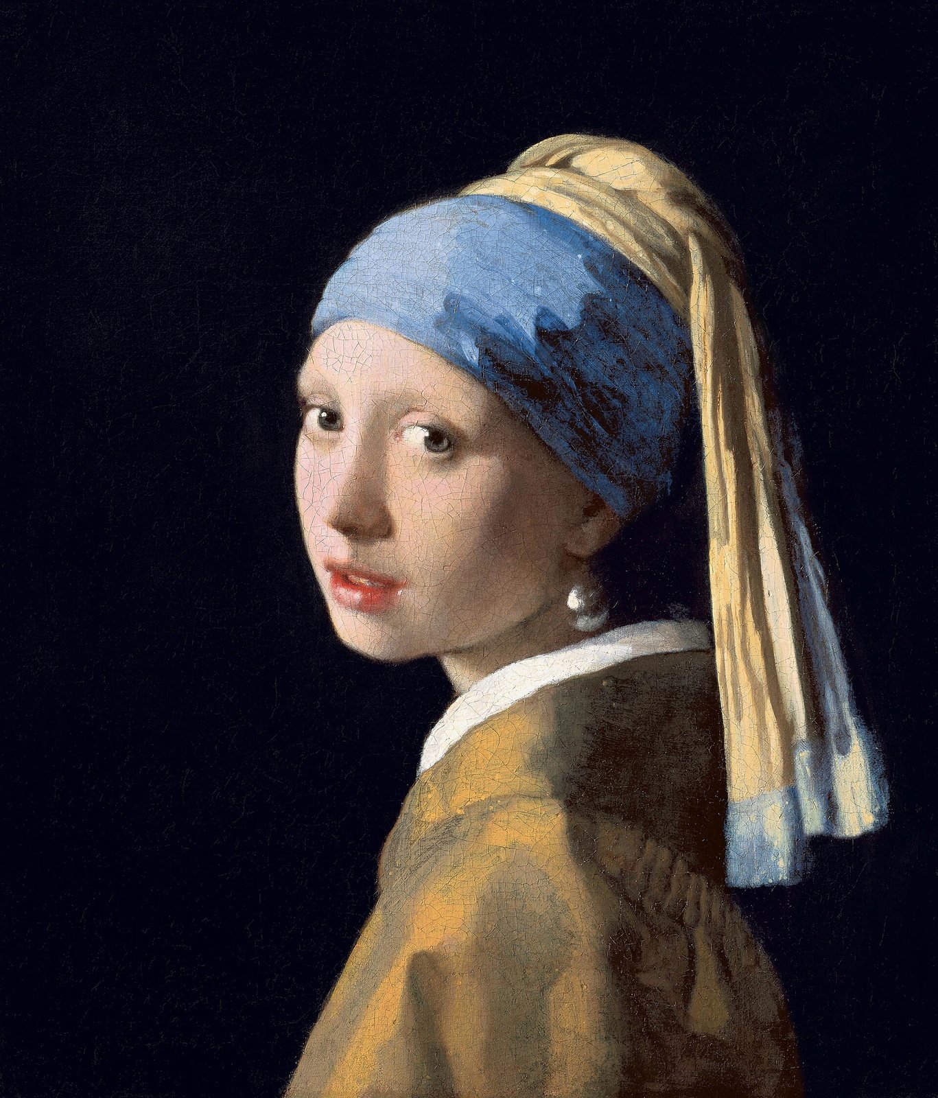 Johannes Vermeer, Girl with a Pearl Earring, about 1665, Mauritshuis, The Hague