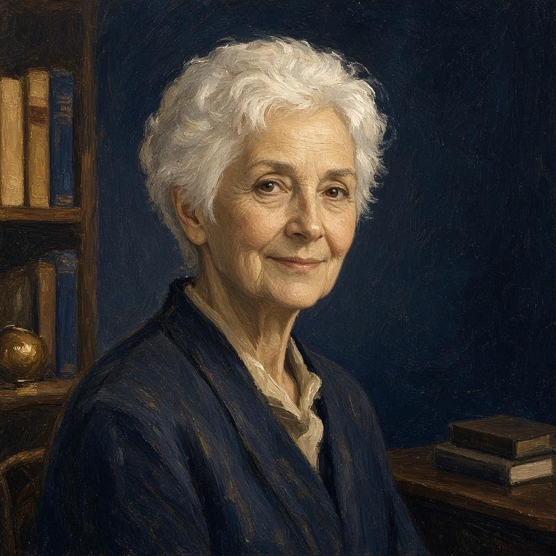 Artist impression of a hypnotherapist in a study